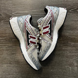 New Balance Maroon/Silver Size 10.5