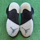 Jordan Reimagined Black Metallic 5s Size 10.5