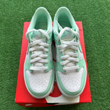 Nike Foam Mint Low Dunk Size 5Y