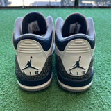 Jordan Midnight Navy 3s Size 8.5