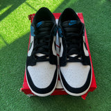 Nike Industrial Blue Low Dunks Size 10