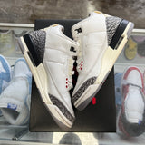 Jordan Reimagined White Cement 3s Size 4.5Y