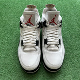 Jordan White Cement 4s Size 9.5