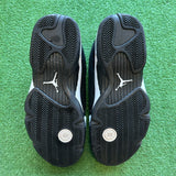 Jordan Black White 14s Size 10.5