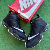 Nike White Black Air Zoom Glove (Sole Separating/ No Insoles) Size 11.5