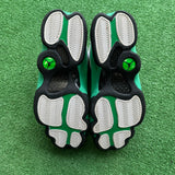 Jordan Lucky Green 13s Size 10