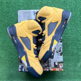 Jordan Michigan 5s Size 10