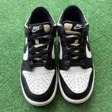 Nike Black White Low Dunk Size 6.5Y