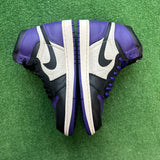 Jordan Court Purple 1s Size 10