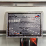 Buffalo Bills Drew Bledsoe Jersey Patch Card