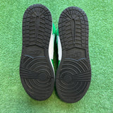 Jordan Lucky Green Mid 1s Size 7Y