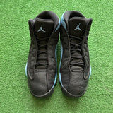 Jordan Black University Blue 13s Size 12