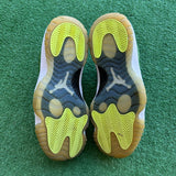 Jordan Green Snake Skin Low 11s Size  10