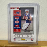 Buffalo Bills Josh Allen Rookie Jersey Patch Card