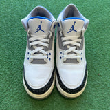 Jordan Racer Blue 3s Size 6.5Y