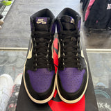 Jordan Court Purple 1s Size 11