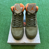 Jordan Olive 5s Size 1