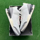 Jordan Reimagined White Cement 3s Size 14