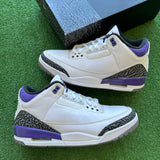 Jordan Dark Iris 3s Size 10
