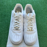 Nike All White Air Force 1s Size 11