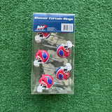 Buffalo Bills Shower Curtain Rings