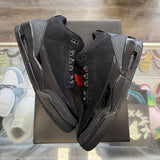 Jordan Black Cat 3s Size 9.5