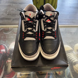 Jordan Black Cement 3s Size 8