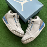 Jordan UNC 3s Size 10.5