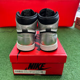 Jordan Silver Toe 1s Size 7W/5.5M