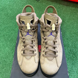 Jordan Gore-Tex Brown Kelp 6s Size 10.5W/9M