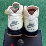 Jordan Off White Sail 5s Size 8.5