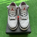 Jordan Fire Red 3s Size 4Y