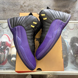 Jordan Field Purple 12s Size 14