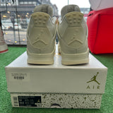 Jordan Metallic Gold 4s Size 12W/10.5M