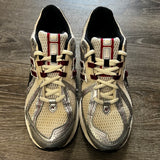 New Balance Maroon/Silver Size 10.5