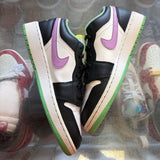Jordan Green Glow Violet Low 1s Size 5.5Y