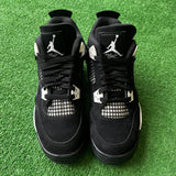 Jordan White Thunder 4s Size 6Y
