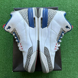 Jordan True Blue 3s Size 11
