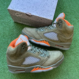 Jordan Olive 5s Size 1