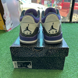 Jordan Dark Iris 3s Size 10