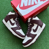 Jordan Burgundy Crush High Dunk Size 8.5W/7M