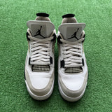Jordan Military Black 4s Size 9.5