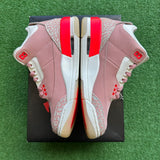 Jordan Rust Pink 3s Size 6W/4.5M