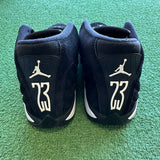 Jordan Black White 14s Size 10.5