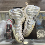 Nike Chrome White Foamposite Size 12W/10.5M