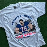 Vintage Buffalo Bills Fred Smerlas Tee Size XL