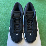 Jordan Black White 14s (No Insoles) Size 8