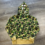 Bape ABC Camo 2nd Ape Wide Hoodie Size L