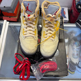 Jordan Off White Sail 5s Size 10.5