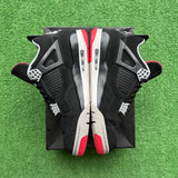 Jordan Bred 4s Size 10.5